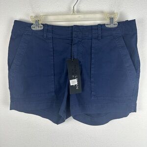 Nili Lotan Utility Short Marine Blue (Navy) Women’s 10 NWT